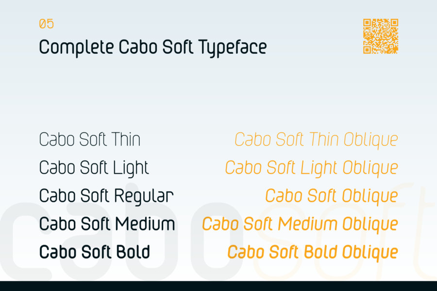 Cabo-Soft-Thin-Font-complete